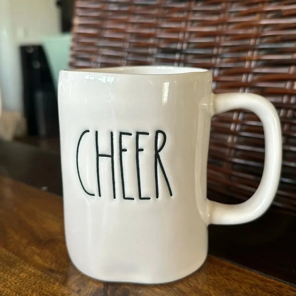 Rae Dunn “CHEER” coffee mug